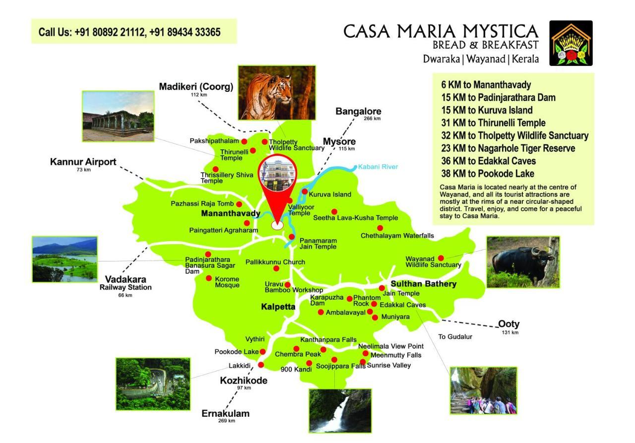 Casa Maria Mystica Apartments, Mananthavady, Wayanad エクステリア 写真